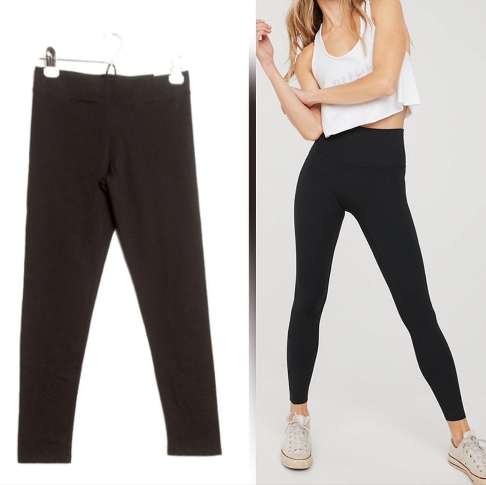 earie Legging Regular Rise Size S Shorts Black Casual